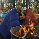 Axyaa White Goose Down Shawl Blanket: Antibacterial, Multifunctional & Portable for Travel & Home