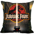 Axyaa Jurassic Park Dinosaur Print Throw Pillow Cover - Home Decor Pillow Case