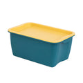 Axyaa Desktop Storage Box with Lid: Multifunction Organizer for Cosmetics, Makeup, and Sundries
