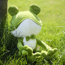 Axyaa Cute Frog Doll Sleep Pillow Funny Toy Birthday Gift