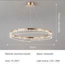 Axyaa Modern LED Chandeliers Acrylic Pendant Lights for Home & Restaurant