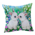 Axyaa Wildlife Animals Cushion Covers 45X45CM Wolf Fox Tiger Christmas Cats Girls