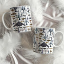 Axyaa Aviation Art Mug: Handcrafted Blueprints for Pilots