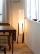 Nordic Chinese Style Wood Floor Lamp by Axya - Modern Living Room Standing Light