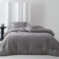 Axyaa Soft Knit Cotton Soybean Fiber Antibacterial Winter Quilt - Thick & Warm