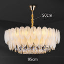 Axyaa LED Chandelier for Modern Home Decoration and Indoor Lighting