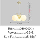 Axyaa Kids' Pink Beige LED Ceiling Chandelier - Indoor Lighting Fixture for Home Decor