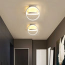 Axyaa LED Strip Ceiling Lights: Modern Minimalist Living Room Lamps for Home Decor