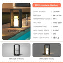 Solar LED Pathway Lights by Axyaa: Outdoor Waterproof Garden Lamps