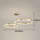 Axyaa Modern LED Pendant Light for Living and Dining Room Chandeliers