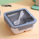 Axyaa Portable Lunch Box with Tableware and Thermal Bag - Complete Kit