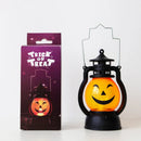 Axyaa Hanging Pumpkin Lantern Light LED Handheld Lamp for Halloween Home Decor