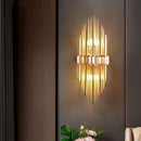 Axyaa Crystal Wall Lamp: Elegant Lighting for Study Bedroom Living Room