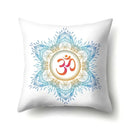 Axyaa Cartoon Eye Pattern Plush Cushion Cover 45x45cm Buddha Head Pillow Cover