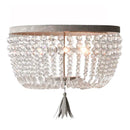 Axyaa Crystal Chandelier: European Retro Luxury Lighting for Bedroom, Living Room, Restaurant