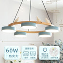 Axyaa Nordic Style Wood Bird Pendant Light for Living Room and Bedroom