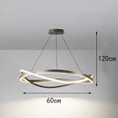 Nordic Dining Room Pendant Light by Axyaa - Indoor Ceiling Chandelier for Living Room