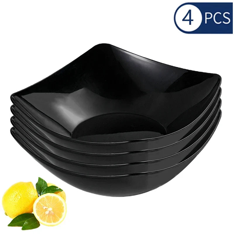 Axyaa Nordic Special-Shaped Four-Legged Salad Bowl Set for Kitchen & Restaurant