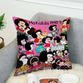Axyaa Short Plush Throw Pillow Covers for Bed Pillows 45x45 Decorative Cushions