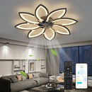 Axyaa Swivel Ceiling Fan Light: Creative Ultra-Thin Home Lighting
