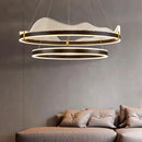 Axyaa Modern LED Chandelier for Atmospheric Living Room Lighting