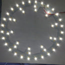 Axya 24W 220V LED Ceiling Light Board with 96 SMD LEDs, Three Light Colors