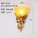 Axyaa Angel Resin Wall Lamp - Nordic Bedroom Crystal Bedside Light