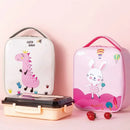 Axyaa Kids Portable Stripe Lunch Bag Tote- Insulated Cooler Thermal Food Picnic