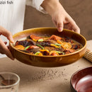 Axyaa Ceramic Deep Plate Set of 6 - Restaurant Tableware & Serving Plates