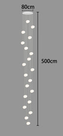Axyaa LED Pendant Chandeliers for Modern Home Decor & Indoor Lighting