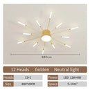 Axyaa LED Ceiling Lamp: Modern Nordic Style for Living Room, Dining, Bedroom Lighting