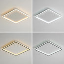Axyaa Square Panel Ceiling Light: Modern LED Fixture for Living Room, Bedroom, Balcony