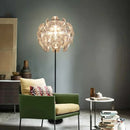 Axyaa Light Luxury Floor Lamp with Remote Control Dimming for Living Room, Bedroom, Study