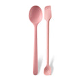 Axyaa Silicone Small Spoon Set - Non-stick, Heat Resistant, Easy to Clean Kitchen Utensils