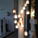 Axyaa Nordic Glass Pendant Lights for Luxurious Chandeliers in Bedroom and Kitchen