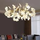 Axyaa Ginkgo Leaves Acrylic Chandelier Modern Luxury Pendant Lamp for Home Decor