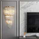 Axyaa Crystal Wall Lamp: Luxury, Master Bedroom, Hotel Villa, Living Room, TV Sofa Surround