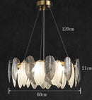 Axyaa LED Chandeliers for Modern Home Decor & Indoor Lighting