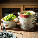 Axya Hand-Painted Ramen Bowl Large Capacity Soup Dumpling Bowl