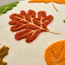 Axyaa Halloween Maple Pumpkin Thanksgiving Cushion Cover Set