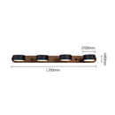 Axyaa Modern Black Scorpion Wall Lamp for Minimalist Corridor & Living Room