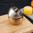 Axyaa Stainless Steel Korean Sauce Cup: Food Grade Spice Dishes for Restaurant