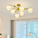 Axyaa Modern LED Branch Pendant Chandelier for Home Decor - Nordic Style Lighting