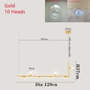 Axyaa Nordic Cross Glass Ball Pendant Light - Modern Minimalist Decor Lighting