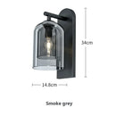 Modern Double Glass Wall Lamp by Axyaa - Nordic Design for Home, Restaurant, Bedroom, Staircase