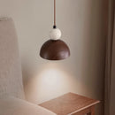 Axyaa LED Bedroom Pendant Lamp - Chinese Style Retro & Quiet Homestay Lighting