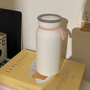 Axyaa Kawaii Puppy Stainless Steel Thermos Water Bottle for Girls