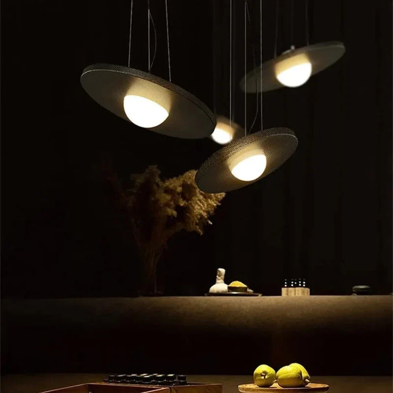Axyaa Planet Shape LED Pendant Light for Dining, Study, Kitchen, and Restaurant