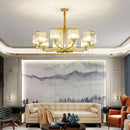 Axyaa Duplex Crystal Chandelier for Home, Restaurant, Hotel, and Lobby Lighting