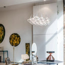 Axyaa Art Glass Villa Chandelier - French Minimalist Luxury Ceiling Lamp